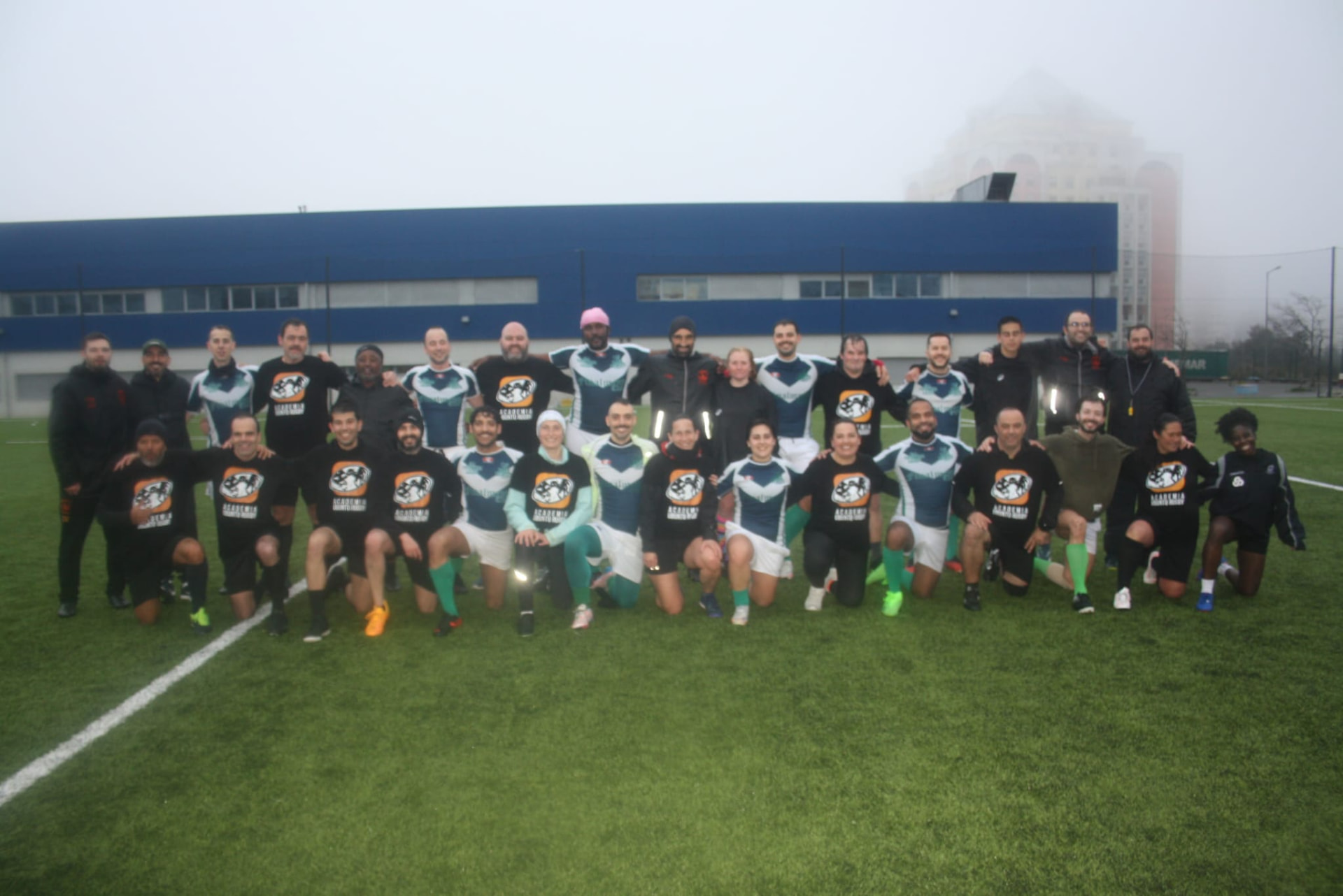 Equipa de Touch Rugby da Academia